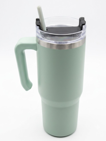 B-Well 30oz Stainless Steel Tumbler Bottele, Mint