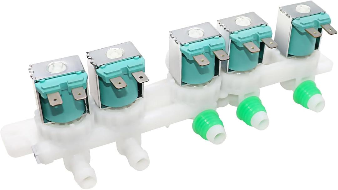 DC97-15459G Water Inlet Valve Assembly UPGRADED Fit for Samsung Washer, Replace 3276197 AP5623056 PS4220861 EAP4220861 - DC97-15459G Samsung Washer Water Inlet Valve