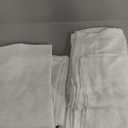 BGment Linen Semi Sheer Curtains 84 Inches Long 2 Panels Set for Living Room - Ivory Light Filtering Drapes with Rod Pocket Textured Lightweight Window Treatments for Bedroom, 52 X 84 Inch