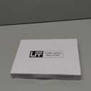 LFF Atomic Clock Large Display, Digital Wall Clock with Indoor Outdoor Temperature and Date, Wireless Outdoor Sensor, Digital Desk Alarm Clock Battery Operated for Bedroom, Easy to Read,Sliver (Silver)