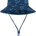 4 x Baby Sun Hat Toddler Bucket Hats Summer Sun Protective Kids Beach Hats Wide Brim Outdoor Camping Hat for Boys Girls