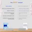 THREAD SPREAD 100% Cotton Pillowcases Standard/Queen Size Set of 2-400 Thread Count Cotton Pillowcases, Ultra Soft Cooling Sateen Weave Pillow Cases for Sleeping, Set of 2 Pillow Covers (Silver)