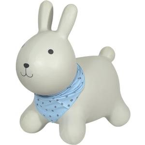 Kindsgut Bouncy Animal Hopper Inflatable Bouncing Ride-On Toy for Kids & Toddlers Age 2+, Designed in Germany, Indoor & Outdoor, Rabbit, Small