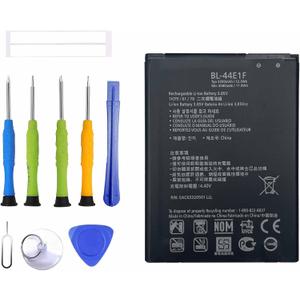 BL-44E1F Rechargeable Battery Compatible with LG V20,Stylo 3/Stylo 3 Plus with Tools
