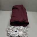 Sunbeam Royal Ultra Fleece Heated Electric Blanket Twin Size, 84" x 62", 12 Heat Settings, 12-Hour Selectable Auto Shut-Off, Fast Heating, Machine Washable, Warm and Cozy, Claret