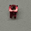 1-1/4" (31.8mm) Handlebar Center Distance 1.77"/45mm Mountain Bike Pole Riser Handle Suitable for Most Road Bicycle Poles, Mountain Bike Poles BMX Poles Bicycle Short Poles (Red)