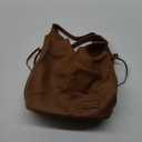 Montana West Slouchy Hobo Bags for Women Soft Designer Shoulder Purses Ladies Top Handle Handbag (1hawaiian Brown)