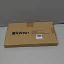 Professional Window Cleaning Kit 10IN, All-in-one Windows Cleaner Tool with Silicone Rubber Squeegee, Microfiber Scrubber & Cloth, Household Cleaning Supplies, Streak-Free Results