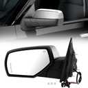 Side View Mirror Compatible with Chevy Silverado/GMC Sierra 1500 2014-2018, 10 Pins Driver Side Mirrors for 2015-2019 Silverado/Sierra 2500HD 3500HD with Puddle & Signal Light, Heated Power Glass