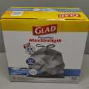 Glad Tall Kitchen Trash Bags 20 Gallon, XL MaxStrength Febreze Fresh Clean Garbage Bags, Drawstring, 80 Count