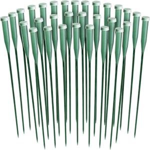 30 Pack Stem Water Tubes for Flowers with Caps, Extendable Vials for Floral Arrangements, Florist Supplies (12 in)