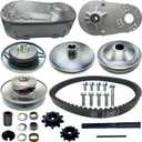 212CC Torque Converter CVT 3/4" Go Kart Clutch COMET TAV2 30-75 218353A Manco 12T #35 and 10T #40 41 420 Chain Driver Pulley Replacement Set - 30 Series