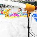 1000W Foam Machine, Outdoor Foam Party Machine With Water Pump System | High Output Foam Production,3-5m Spray Range, Metal Housing,Adjustable Height Stand and Easy Setup for Party Use