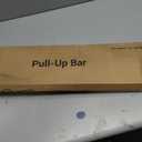 Sportneer Pull Up Bar: Strength Training Chin up Bar No Screws - Adjustable 29.5''-37''(75-94cm) Width Locking Mechanism Pull up Bar for Doorway - Max Load 440lbs for Home Gym Upper Body Workout, Non-slip