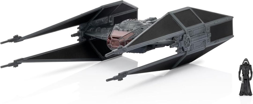 Star Wars Micro Galaxy Squadron TIE Silencer - 5-Inch Vehicle with 1-Inch Micro Figure Accessory