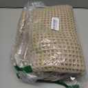 ZALL Tan Waffle Bath Mat,Super Absorbent Non Slip Bathroom Rug,Brown 24x36inch,Machine Washable Ultra Soft Floor Mats