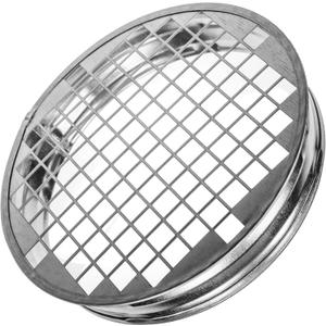 Vent Systems 8" Metal Tee Cap with Mesh. Galvanized Steel End Cap. Dryer Vent Cover. Dryer Duct End Cap with Galvanized Steel Screen. 8In Steel End Cap. Steel Plug 8 Inch. Round Metal Duct Fitting.