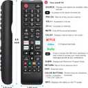 Pack of 2 New Universal Remote for All Samsung TV Remote, Replacement Compatible for All Samsung Smart TV, LED, LCD, HDTV, 3D, Series TV