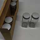 SpaceAid Spice Drawer Organizer with 28 Spice Jars, 386 Spice Labels, 4 Tier Seasoning Rack Tray Insert for Kitchen Drawers, 13" Wide x 17.5" Deep