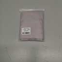 MIULEE 2 Panels Kitchen Tiers Half Window Sheer Curtains Rod Pocket Translucent Voile Drapes for Kitchen Bathroom Small Windows 29 by 24 Inch Greyish Lilac