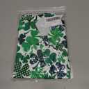 UNICOMIDEA Boys St. Patrick's Day Shirt Kids Green Shirts Short Sleeve Button Down Tops 5-14 Years