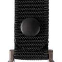 TACNEX D/C Cell Flashlight Holder Side Handle Baton Carry Metal Ring Tactical Torch Carrier MOLLE Strap Snaps Clip Duty Belt Keeper