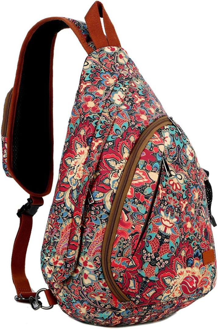 Baosha Sling Backpack Crossbody Shoulder Chest Bag Travel Hiking Daypack for Women XB-04