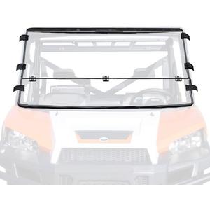 2-in-1 Flip Folding Windshield Fits 2013-2020 Polaris Ranger Full Size XP570 XP900 XP1000 Crew 2-in-1 Flip Folding Windshield Fits 2013-2020 Polaris Ranger Full Size XP570 XP900 XP1000 Crew