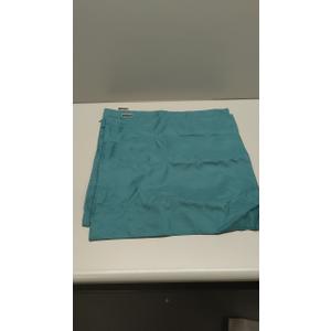 MIULEE Pack of 2 Decorative Outdoor Waterproof Pillow Covers Square Garden Cushion Sham Throw Pillowcase Summer Shell for Patio Tent Couch 18x18 Inch Teal