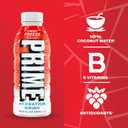 PRIME Hydration CHERRY FREEZE, Sports Drinks with Coconut Water, Electrolyte Enhanced to Replenish Fluids, Zero Added Sugar, B Vitamins, Antioxidants, Made with Natural Flavors, 16.9 Fl Oz 12 Pack (EXP 09/15/27)