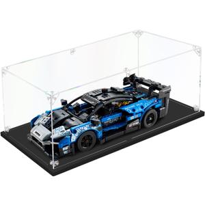 3MM Acrylic Display Case for 1:14 Scale Diecast Car Model Car Thickened Clear Acrylic Display Box for Lego 42123 / 42154 for Collectibles Action Figures Doll (15.75x7.87x5.9 1inch, 1:14 )