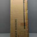 Cannot Be Used AloneCaprihom Single(1Pack) Air Conditioner Fence with One Post  Designed to Be an Extension of One Side of 50" W X 50" H Garbage Can Fence for Outside (50"W X 50"H -1 Panel( Horizontal))