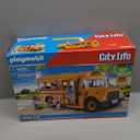 Playmobil School Bus with Accessories and 4 Figures