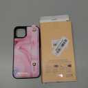Petitian for iPhone 15 Plus Case with Wallet - Women Girls Cute Girly Aesthetic Unique Design with Leather Credit Card Holder Cardholder Stand Wristband for Apple 15 Plus, Marble