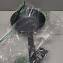 OXO Obsidian Pre-Seasoned Carbon Steel, 12" Wok Pan with Removable Silicone Handle Holder, Induction, Oven Safe, Black