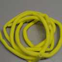 PATIKIL 4 Pcs Pipe Insulation Foam Tube, Heat Preservation Foam Pipe Tubing Covers 3/8" (10mm) ID x 3.3FT x 13/16" OD for Handle Heat Water Pipe Freeze Protection, Yellow