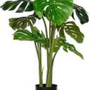 AMZ-F1009-120-91 Large Monstera Indoor Outdoor w/Pot, 47.24 Inch Tall, Green Artificial Plant