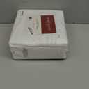 Mellanni King Sheets Set - 4 PC Iconic Collection Bedding - Hotel Luxury, Extra Soft, Cooling Bed Sheets - Wrinkle, Fade, Stain Resistant (King, White)