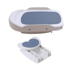 PPBB  Baby Bath Support for Sink & Undermount Bathroom Sink  Easy Hygiene Care for Baby's Bottom, Hands, Face & Hair  Ideal for Eczema, Diaper Rash, Heat Rash  Gray/Pink/Navy/White (Navy)