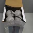 Liberty Imports 12 PCS Toddler & Little Kids Replacement T Ball Baseball Balls - Jumbo Plastic T-Balls with Mesh Bag, 3.5-inch Oversized Tballs for Totsports T-Ball Set, Softball, Training