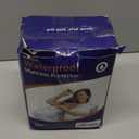 GOPOONY Waterproof Mattress Protector Queen Size - Breathable, Noiseless, Ultra-Soft Bed Cover, Mattress Pad Cover with Deep Stretchable Pockets 8"-21" (White)