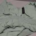 Plus Size Formal Dresses - V Neck Flutter Sleeves Evening Gowns Bridesmaid Wedding Guest Chiffon Long Maxi Dress (Green), 14W