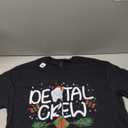 Dental Christmas Crew Dental Hygienist Assistant RDA Gift T-Shirt, XL, Black