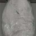 Petticoats for Women 4 Hoop Crinoline Petticoat for Wedding Dress, 5 Ruffles Layers Ball Gown Half Slips Underskirt (One Size, White)