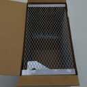 Qualirey 1 Pack Humane Rat Trap with Double Opening One-Way Door 12 x 9 x 6 Inch Automatic Chipmunk Rodent Small Mouse Trap Cage No Kill Animal Live Squirrel Rat for Indoor Outdoor Use