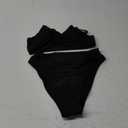 CUPSHE Women's Bikini Sets Two Piece Swimsuit High Waisted V Neck Twist Front Adjustable Spaghetti Straps Bathing Suit, S