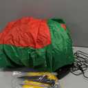 GOOSH 6 FT Christmas Inflatables Dinosaur Outdoor Decorations Blow Up Christmas Tree Yard T Rex with Xmas Hat with Built-in LEDs for Holiday Party Indoor Garden Lawn Decor