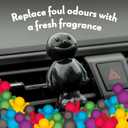 BUBBLEBABY 3D/Vent Clip Car Vent Air Freshener and Odour Eliminator - Cool Ice Fragrance Pack of 6