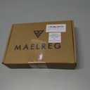 M MAELREG Golf Shirts for Men Dry fit Sports Jacquard Lightweight Performance Texture Short Sleeve Collared Polo Shirts (Pink, XL)