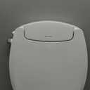 Brondell Bidet Toilet Seat Non-Electric Swash Ecoseat, Fits Elongated Toilets, White - Dual Nozzle System, Ambient Water Temperature - Bidet with Easy Installation